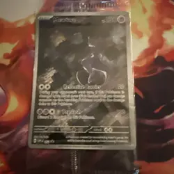 MEWTWO SVP 052 Scarlet Violet 151 Promo Illustration Rare Pokemon Card SEALED - Image 2