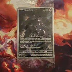 MEWTWO SVP 052 Scarlet Violet 151 Promo Illustration Rare Pokemon Card SEALED - Image 2