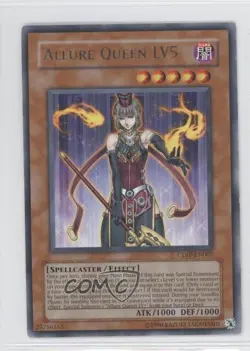 Allure Queen LV5 Unlimited YuGiOh Cyberdark Impact #CDIP-EN007 2006 1l2 - Image 1