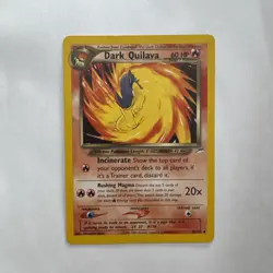 Dark Quilava 39/105 Neo Destiny Set Rare Vintage 2000 Pokemon Card - LP dd - Image 1