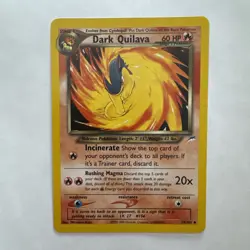 Dark Quilava 39/105 Neo Destiny Set Rare Vintage 2000 Pokemon Card - VLP dd - Image 1