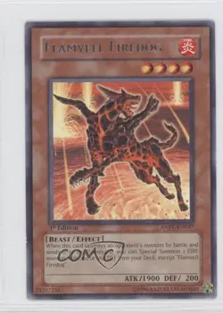Flamvell Firedog 1st Ed. YuGiOh Ancient Prophecy #ANPR-EN037 2009 0e3 - Image 1