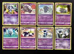 8x Espurr & Meowstic Pokemon Card Lot W/ XY Era & Sun & Moon Era Cute Pokemon - Image 1