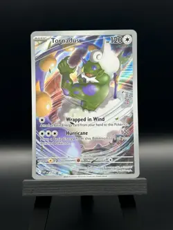 Tornadus Pokemon Trading Card Non Stamped White Flare Elite Trainer Box Promo - Image 1