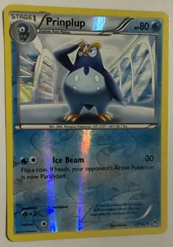 Pokemon TCG Card - XY Breakthrough Reverse Holo Foil - Prinplup 37/162 NM - Image 2
