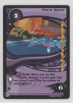2005 Dragon Trading Card Game Pack Race #36 - Image 1