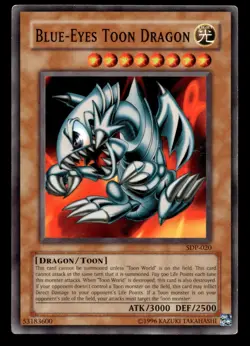 Blue Eyes Toon Dragon SDP-020 Starter Deck Pegasus - Yugioh - Image 1