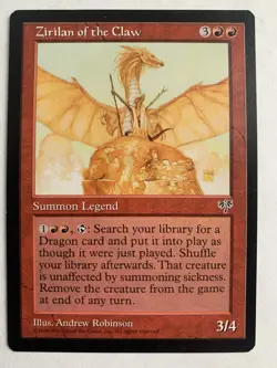 MTG Zirilan of the Claw (Mirage) - Image 1