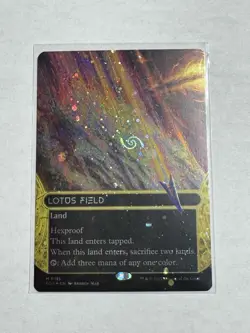 Lotus Field (0113) (Borderless) (Galaxy Foil) - Edge of Eternities MtG - Image 1