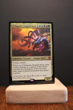 1x FOIL O-KAGACHI, VENGEFUL KAMI - Commander - MTG - LP MANAFAM - Image 1