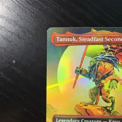 Tannuk, Steadfast Second Mythic Borderless Foil MTG Edge Of Eternities #296 NM - Image 2