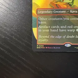 Tannuk, Steadfast Second Mythic Borderless Foil MTG Edge Of Eternities #296 NM - Image 4