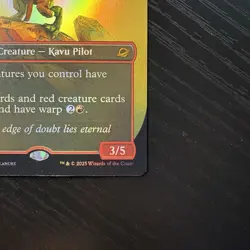 Tannuk, Steadfast Second Mythic Borderless Foil MTG Edge Of Eternities #296 NM - Image 5