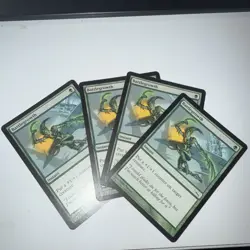 4x Battlegrowth MTG Mirrodin NM Magic Regular - Image 1