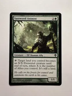 Vastwood Animist - MTG Worldwake - NM - Image 1