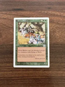Magic The Gathering MTG - Elven Riders - 6th Edition, Sixth 1997 NM - Image 1