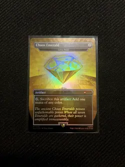 Chaos Emerald (Lotus Petal) Yellow 7035 Secret Lair Drop Sonic Bonus MTG *MINT* - Image 4