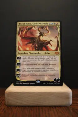 1x Nicol Bolas, God-Pharaoh Double Masters 2022 MTG M/NM MANAFAM - Image 1