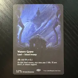 Watery Grave Rare Borderless Regular MTG Edge Of Eternities #286 NM - Image 1