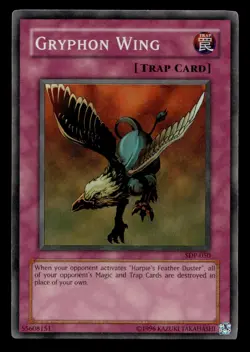 Gryphon Wing SDP-050 Starter Deck Pegasus Super Rare - Yugioh - Image 1