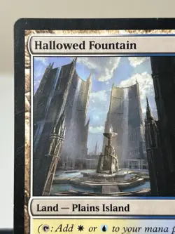 MTG: Hallowed Fountain Return to Ravnica Regular Blue White Rare Land #241 - Image 3