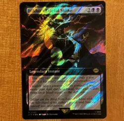 Isildur’s Fateful Strike, R 0767, NM Surge Foil, MTG LotR Sauron Lord Rings Card - Image 1