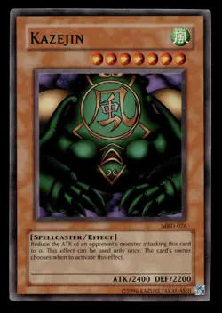 Kazejin MRD-026 Metal Raiders Super Rare - Yugioh - Image 1