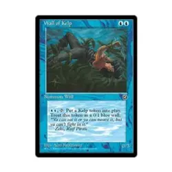 WOTC MtG Homelands Wall of Kelp (R) NM - Image 1