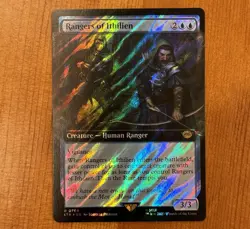 Rangers Of Ithilien, R 0764, NM Surge Foil Extended MTG LotR Lord Rings TCG Card - Image 1