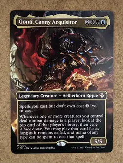 Gonti, Canny Acquisitor Borderless OTC NM MTG - Image 1