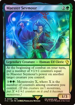 MAGIC FINAL FANTASY MAESTER SEYMOUR (SURGE FOIL) R 68 FFX FIN MTG FCA TCG - Image 1