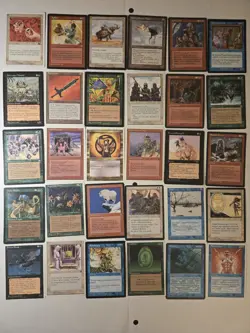 Old School Vintage Magic the Gathering MTG 30 Card Lot See Photos/Desc for Cards - Image 1