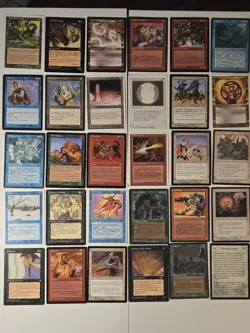 Old School Vintage Magic the Gathering MTG 30 Card Lot See Photos/Desc for Cards - Image 1