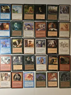 Old School Vintage Magic the Gathering MTG 30 Card Lot See Photos/Desc for Cards - Image 1