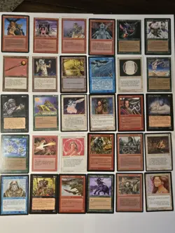 Old School Vintage Magic the Gathering MTG 30 Card Lot See Photos/Desc for Cards - Image 1