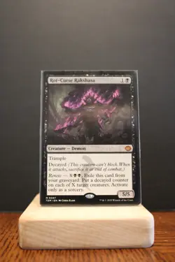 Rot-Curse Rakshasa #087, Tarkir: Dragonstorm (TDM), Regular MTG MANAFAM - Image 1