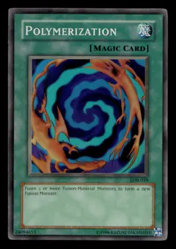 Polymerization LOB-059 Legend of Blue Eyes Super Rare - Yugioh - Image 1