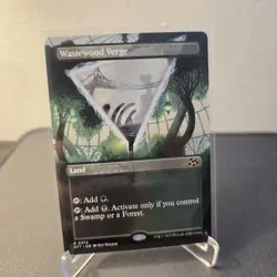 MTG Wastewood Verge 374 Borderless Regular Rare Aetherdrift DFT - Image 1