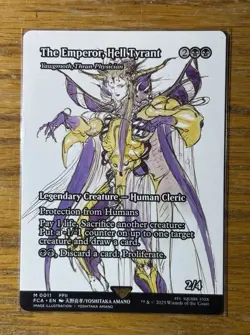 The Emperor Hell Tyrant - Yawgmoth, Thran Physician (Showcase) Final Fantasy MTG - Image 1