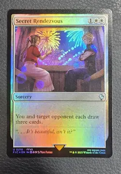 MTG Final Fantasy - Secret Rendezvous (FIC 0218) - Foil - Near Mint Magic Card - Image 1