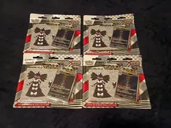 Pokemon White Flare SV10.5 3-Pack Tech Sticker Collection Lot Of 4 - Image 1