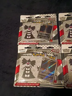Pokemon White Flare SV10.5 3-Pack Tech Sticker Collection Lot Of 4 - Image 2