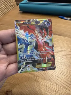 Pokemon TCG Yveltal EX XY150a X&Y Alternate Art Black Star Promo Full Art-LP-NM - Image 2