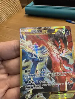 Pokemon TCG Yveltal EX XY150a X&Y Alternate Art Black Star Promo Full Art-LP-NM - Image 5