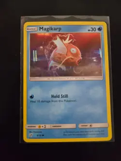 Detective Pikachu Pokemon Promo Holo Cards NM/M - Pikachu SM190 & Magikarp 8/18 - Image 3