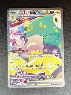 IONOS BELLIBOLT EX 183/159 Journey Together Special Illustration Rare Pokemon - Image 1