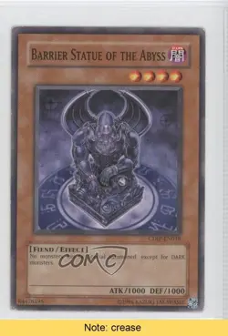 Barrier Statue of the Abyss Unlimited YuGiOh Cyberdark Impact #CDIP-EN018 0b5 - Image 1