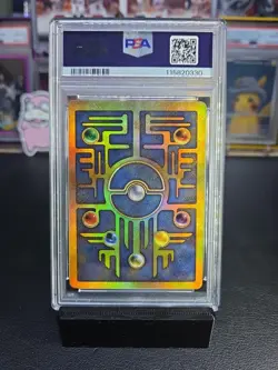 2000 POKEMON GAME MOVIE POKEMON 2000 MOVIE ANCIENT MEW PSA 9 w/ Swirl Holo - Image 4
