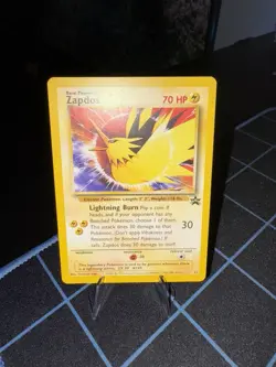 Pokemon Zapdos Black Star Promo #23 WOTC VINTAGE Rare Great - Image 1