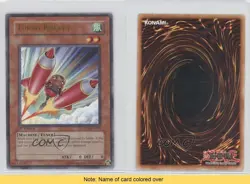 Turbo Rocket 1st Ed. YuGiOh Ancient Prophecy #ANPR-EN015 2009 READ 0e3 - Image 3